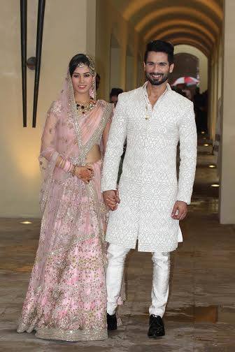 Shahid Kapoor WEDDING DRESS